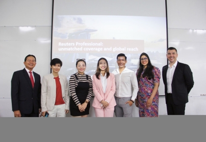Chuyến thăm thành công của Reuters tại Việt Nam: Cam kết cùng doanh nghiệp Việt Nam kiến tạo chiến lược thương hiệu toàn cầu