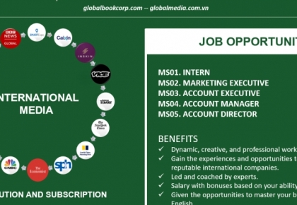 Job Opportunity at Global Book Corporation