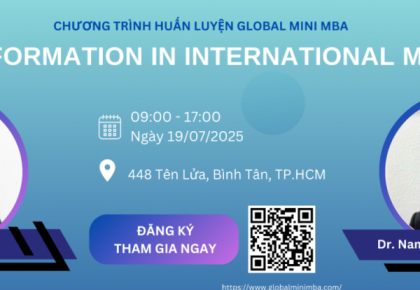 Global Mini MBA: Làm chủ AI trong kỷ nguyên marketing toàn cầu