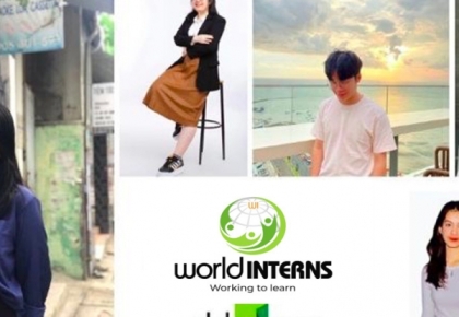 Thực tập theo tiêu chuẩn quốc tế cùng World Interns tại Việt Nam