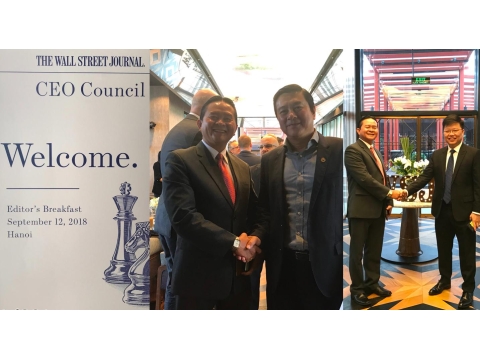 GLOBAL BOOK MEETING WITH LEADERS OF VIETJETAIR AND TP BANK