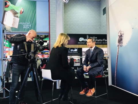 BBC INTERVIEW THIEN MINH GROUP AT WORLD TRAVEL MARKET 04/11/2019