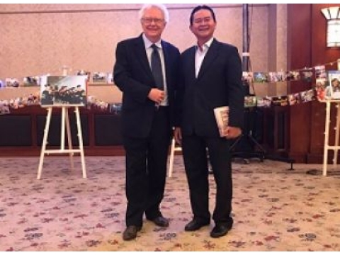 Networking with Professor of Solvay Brussels School