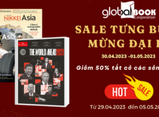 Happy reading week! Big sales up to 50% - Hưởng ứng tuần lễ đọc sách - giảm giá cực khủng! 2023 
