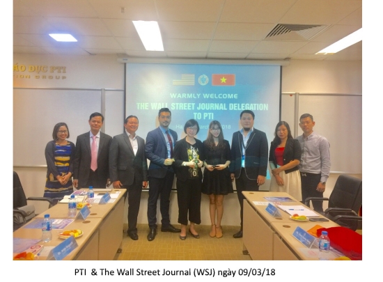 WALL STREET JOURNAL (WSJ), GLOBAL BOOK AND PTI MEETING 09/03/2018