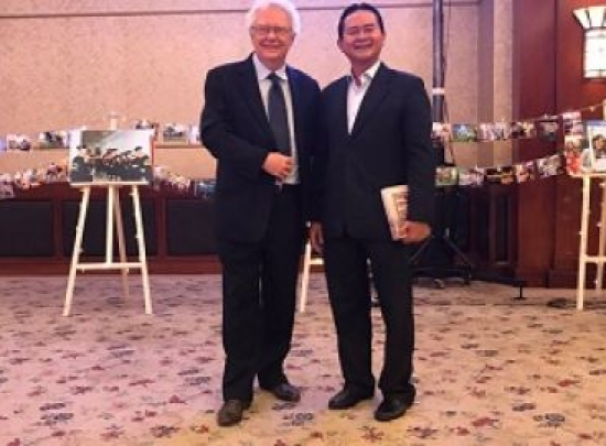 Networking with Professor of Solvay Brussels School